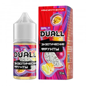 Жидкость DUALL SALT EXTRA - Экзотические фрукты 30мл 20мг hard