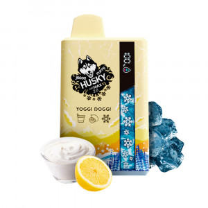 Электронная сигарета Husky Air Max 2.0 15000 strong - Yoggi Doggi (Лимонный йогурт со льдом)