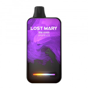 Электронная сигарета LOST MARY BM 16000 - Grape Ice (Виноградный лед)