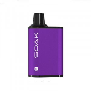 Электронная сигарета SOAK R 5000 - Isabella Grapes (Виноград)