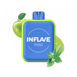 Электронная сигарета INFLAVE MINI 1000 - Яблоко лайм мята