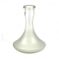 Колба для кальяна Классика - Полуматовая Белая 28см (Craft)