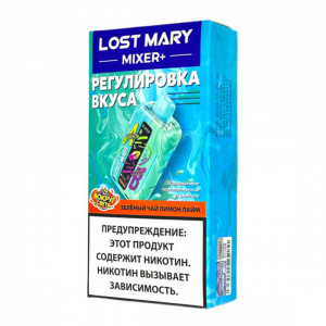 ЭС LOST MARY Mixer+ 25000 - Зелёный чай Лимон Лайм