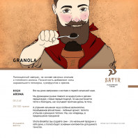 Табак для кальяна Satyr - Granola (Завтрак) 25г