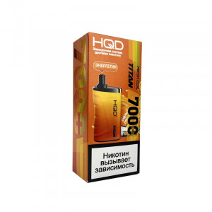 Электронная сигарета HQD TITAN 7000 - Энергетик