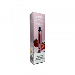 Электронная сигарета HQD CUVIE PLUS 1200 - Клубника