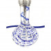 Кальян AMY Deluxe - SS03 Crystal blue (Maestro)  (Полный комплект)