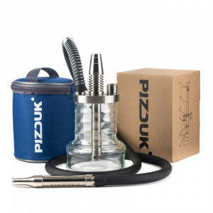 Кальян Pizduk - Blue-bag Прозрачная колба 20см