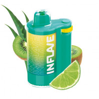 Электронная сигарета INFLAVE SPIN 8000 - Киви Лайм Алоэ