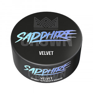 Табак для кальяна Sapphire Crown - Velvet (Черешня Ваниль) 100г