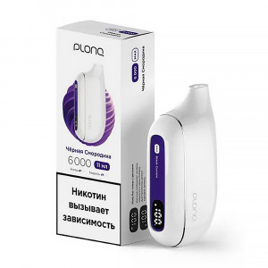 Электронная сигарета PLONQ MAX 6000 - Черная смородина