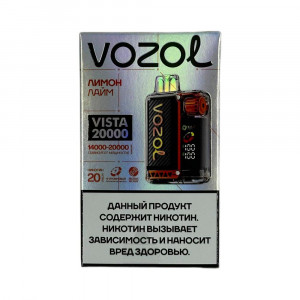 Электронная сигарета VOZOL VISTA 20000 HARD - Лимон Лайм