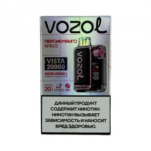 Электронная сигарета VOZOL VISTA 20000 HARD - Персик Манго Арбуз