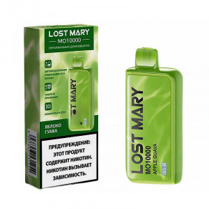 Электронная сигарета LOST MARY MO 10000 -  Apple Guava (Яблоко Гуава)