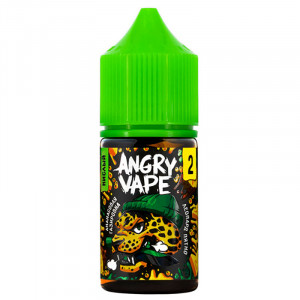 Жидкость Angry Vape - Леопард Пятно (Ананасовая газировка) 30мл 20мг