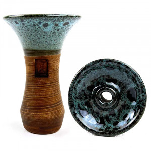 Чаша для кальяна Werkbund - Evo Deep (Coral Blue) (Фанел)