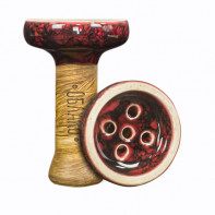 Чаша Облако Black Glaze Top Красная с пятнами (Прямоток)