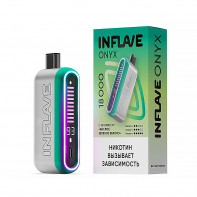 Электронная сигарета INFLAVE ONYX 18000 - Кислое зеленое яблоко