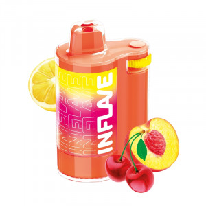 Электронная сигарета INFLAVE SPIN 8000 - Вишня Персик Лимон