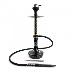 Кальян Seven Star - AM-572 Black Gold (Полный комплект)