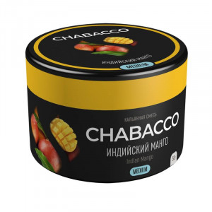 Смесь для кальяна Chabacco MEDIUM - Indian Mango (Индийский Манго) 50г