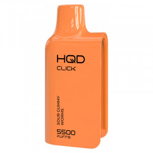Картридж HQD CLICK 5500 - Кислые мармеладные червячки