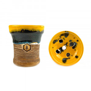 Чаша для кальяна Kolos - Mita Glaze color 111 (Прямоток)