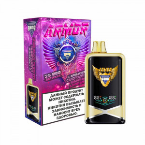 Электронная сигарета GANG ARMOR 25000 - Смородина Малина Клубника