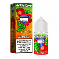Жидкость GANG - Клубника Мята 30мл 20мг