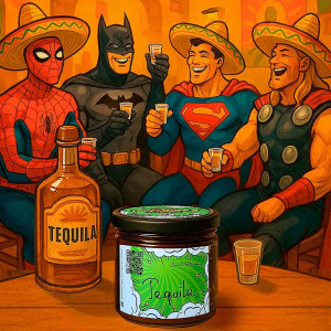 Табак для кальяна Trofimoff`s Burley - Tequila (Безаромка) (Лимитка!) 125г