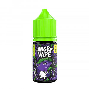 Жидкость Angry Vape Ultra - Вомбат Батяня (Виноградная газировка) 30мл 20мг
