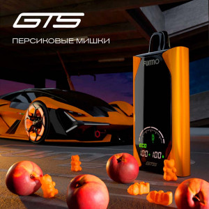 Электронная сигарета FUMMO GTS 18000 - Персиковые мишки