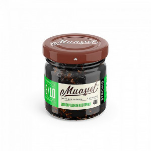 Дымный табак для кальяна,Черный табак для кальяна,Дорогой табак для кальяна,Табак для кальяна оптом,Хиты продаж,Средние табаки,Элитный табак для кальяна,Табак Muassel,Muassel Strong 40г