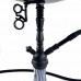 Кальян AMY Deluxe - 058 PSMBK Black (Middle Zoom)  (Полный комплект)