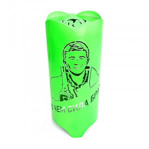 Колпак для кальяна Fire Bowl - Брат (Зеленый) 22см