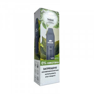 Электронная сигарета Attacker 1600 0% - Табак