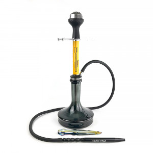 Кальян Seven Star - TE-1 TECHNO Yellow 60см (Полный комплект)