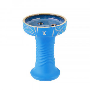 Чаша для кальяна Alpha Bowl - WAWE KILLER (PACIFIC BLUE) (Прямоток)