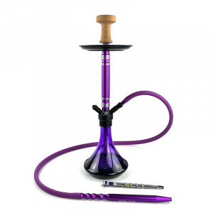 Кальян Seven Star - AM 555A Purple 50см (Полный комплект)
