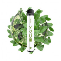 Электронная сигарета SOAK X ZERO 2200 - Green Tea (Зеленый чай)