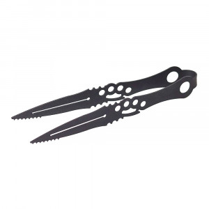 Щипцы для кальяна Fire Bowl - Кастет (Черные) 22см