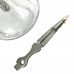 Кальян Seven Star - E-200S Silver Light Glass 57см (Светящаяся колба) (Полный комплект)