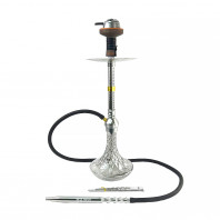 Кальян Seven Star - AM-702 Silver 60см (Полный комплект)
