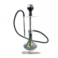 Кальян Seven Star - E-100S-SS Silver Black 67см (Полный комплект)