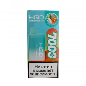 Электронная сигарета HQD Cuvie BAR 7000 - Мятная арбузная жвачка