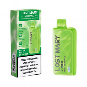 Электронная сигарета Lost Mary MO10000 - Мatcha Mint Ice (Матча Мята Лед)