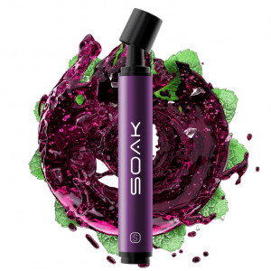 Электронная сигарета SOAK Pods S 3500 - Purple Lemonade (лиловый лимонад)