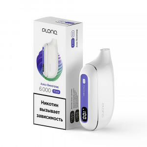 Электронная сигарета PLONQ MAX 6000 - Алоэ Виноград