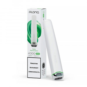 Электронная сигарета PLONQ PLUS PRO 4000 - Лайм Лемонграсс