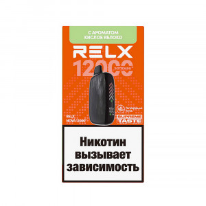 Электронная сигарета RELX-NOVA by WAKA 12000 - Кислое яблоко